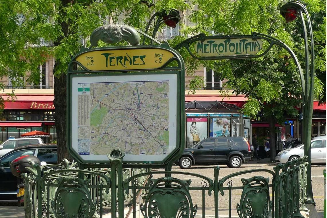 Ternes Cozy Studio Paris Exteriör bild